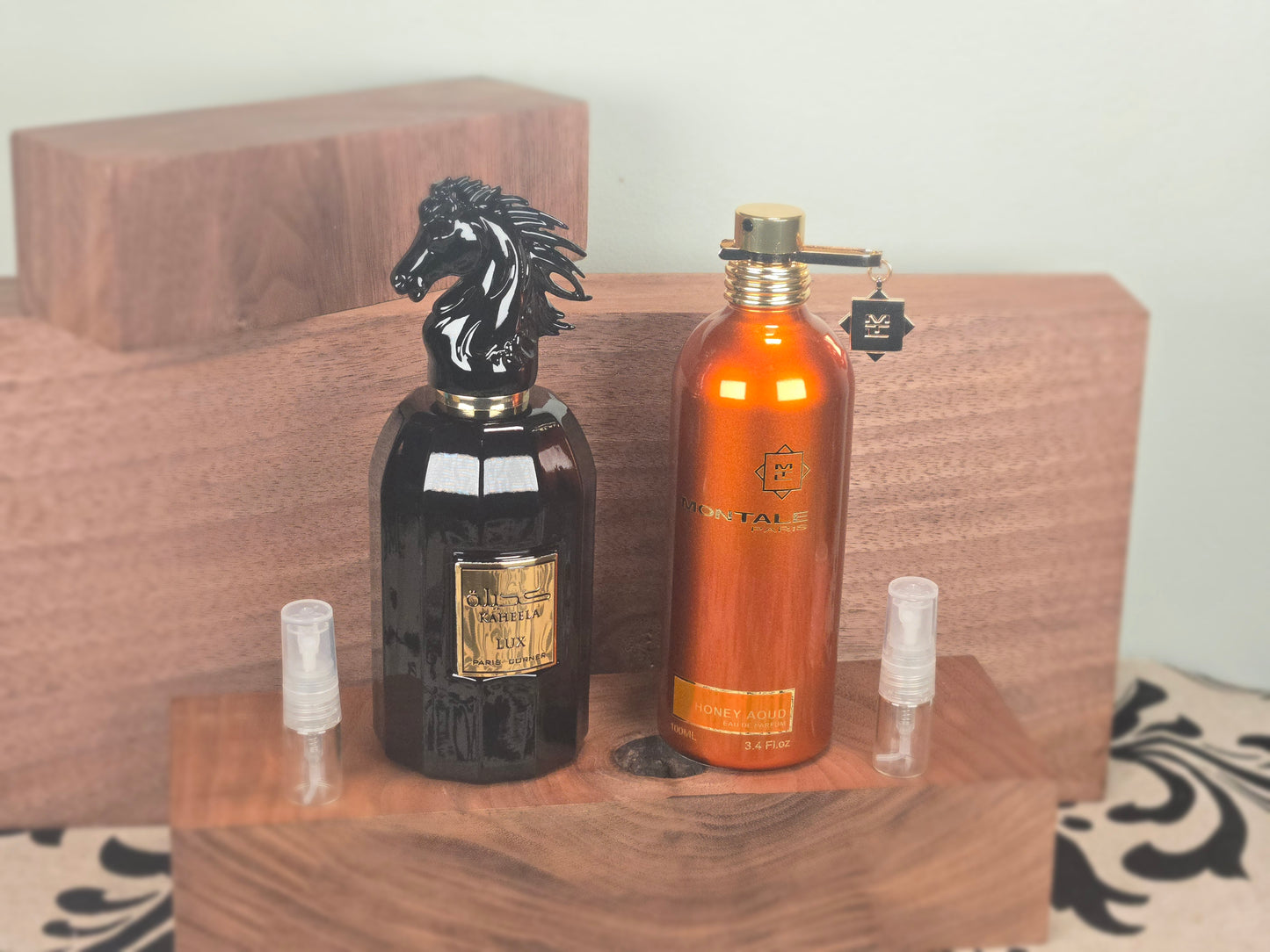 Combinaison Orientale - Paris Corner Kaheela Lux et Montale Honey Aoud - Échantillon de Parfum 5ml/2ml