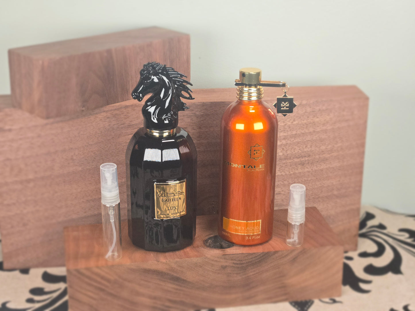 Combinaison Orientale - Paris Corner Kaheela Lux et Montale Honey Aoud - Échantillon de Parfum 5ml/2ml