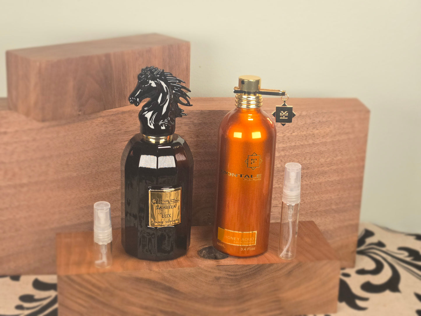 Combinaison Orientale - Paris Corner Kaheela Lux et Montale Honey Aoud - Échantillon de Parfum 5ml/2ml