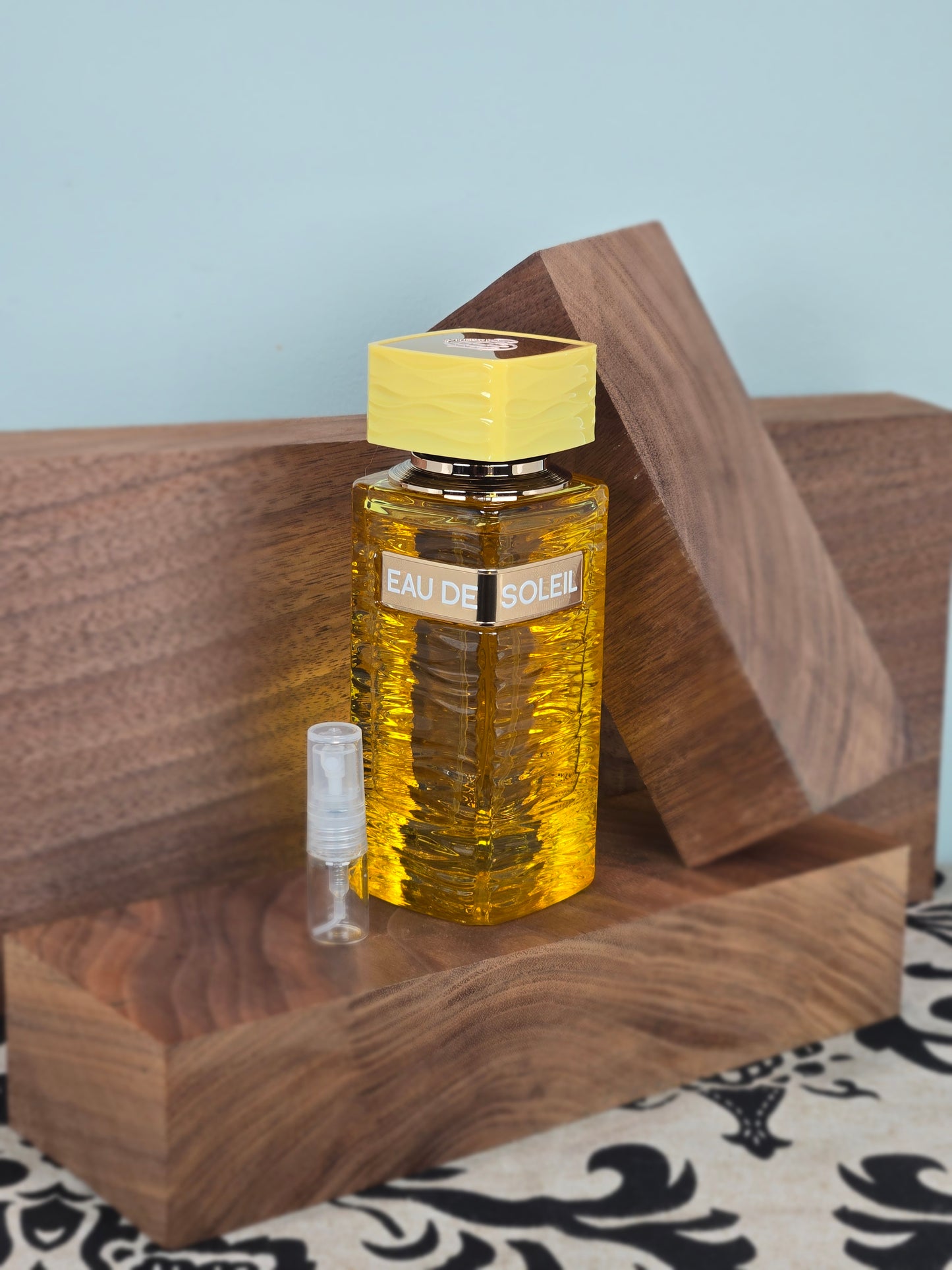 Fragrance World Eau de Soleil - 5ml/2ml Perfume Sample - Travel Size - Middle Eastern Fragrance