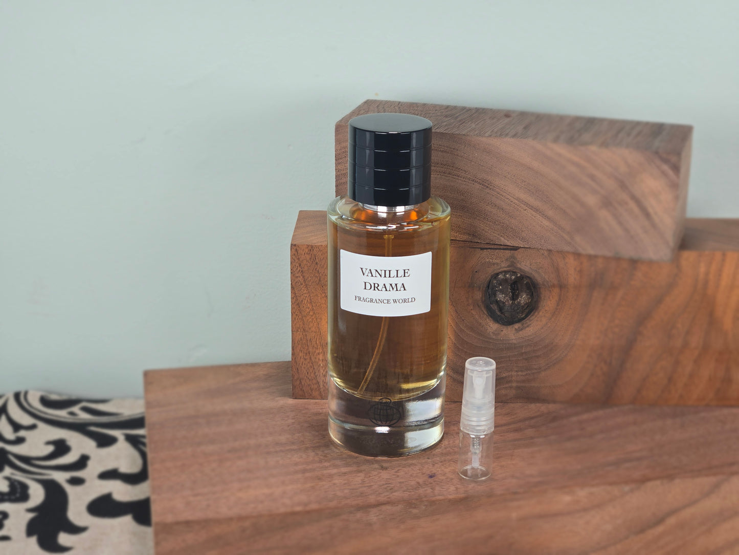 Fragrance World Vanille Drama - Échantillon de Parfum 5ml/2ml - Format de Voyage - Parfum du Moyen-Orient