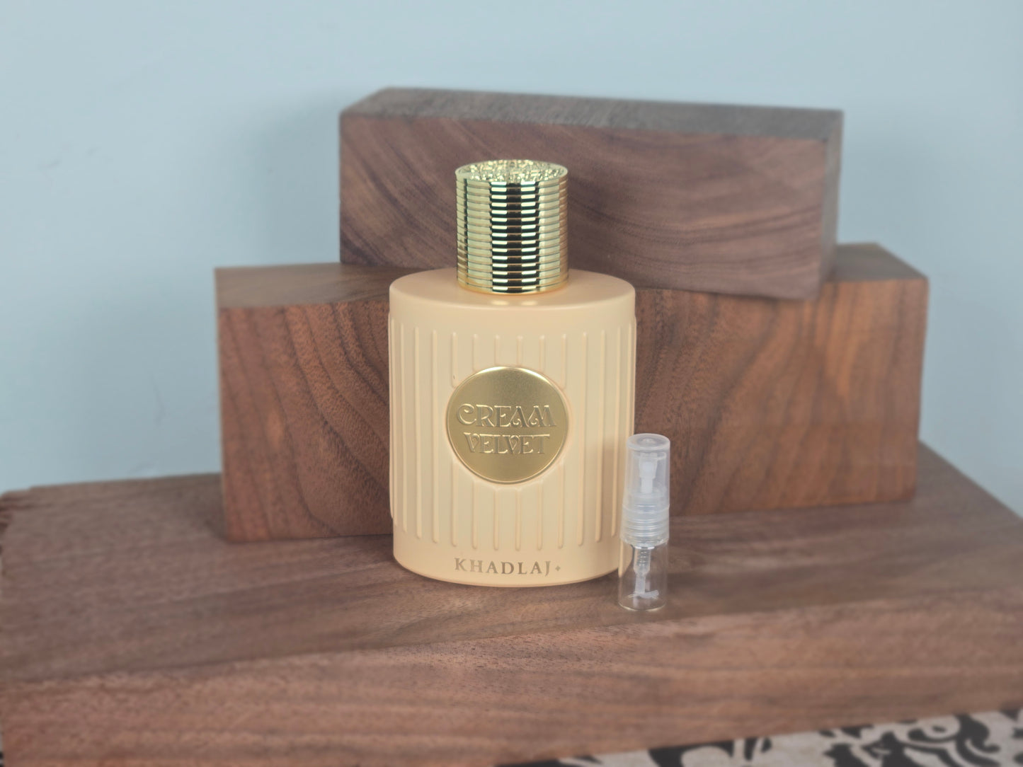 Khadlaj Cream Velvet - Échantillon de Parfum 5ml/2ml - Format de Voyage - Parfum du Moyen-Orient