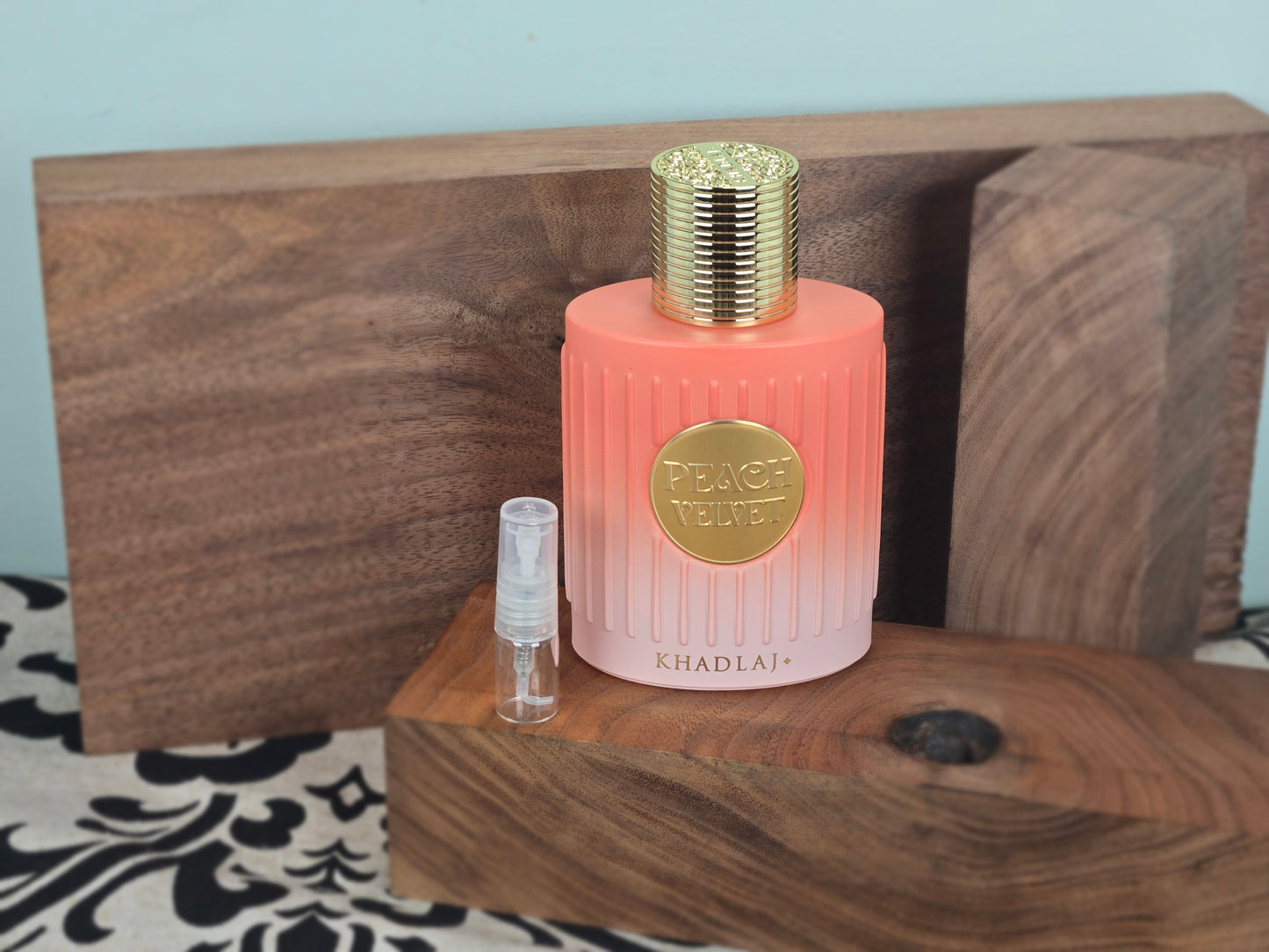 Khadlaj Peach Velvet - Perfume Sample 5ml/2ml - Travel Size - Middle Eastern Fragrance