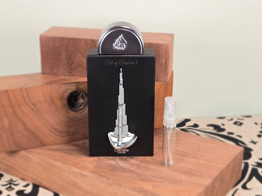 Lattafa Art Of Arabia I - Échantillon de Parfum 5ml/2ml - Format de Voyage - Parfum du Moyen-Orient