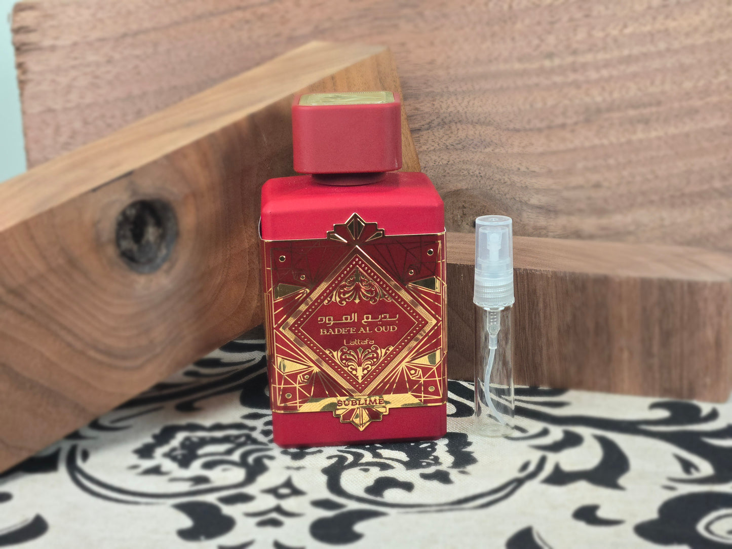 Lattafa Bade'e Al Oud Sublime - Arabian Perfume Sample 5ml/2ml - Travel Size