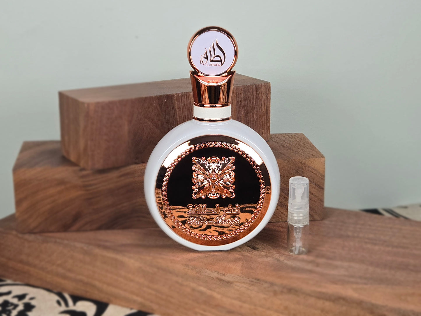 Lattafa Fakhar Rose - Arabian Perfume Sample 5ml/2ml - Travel Size