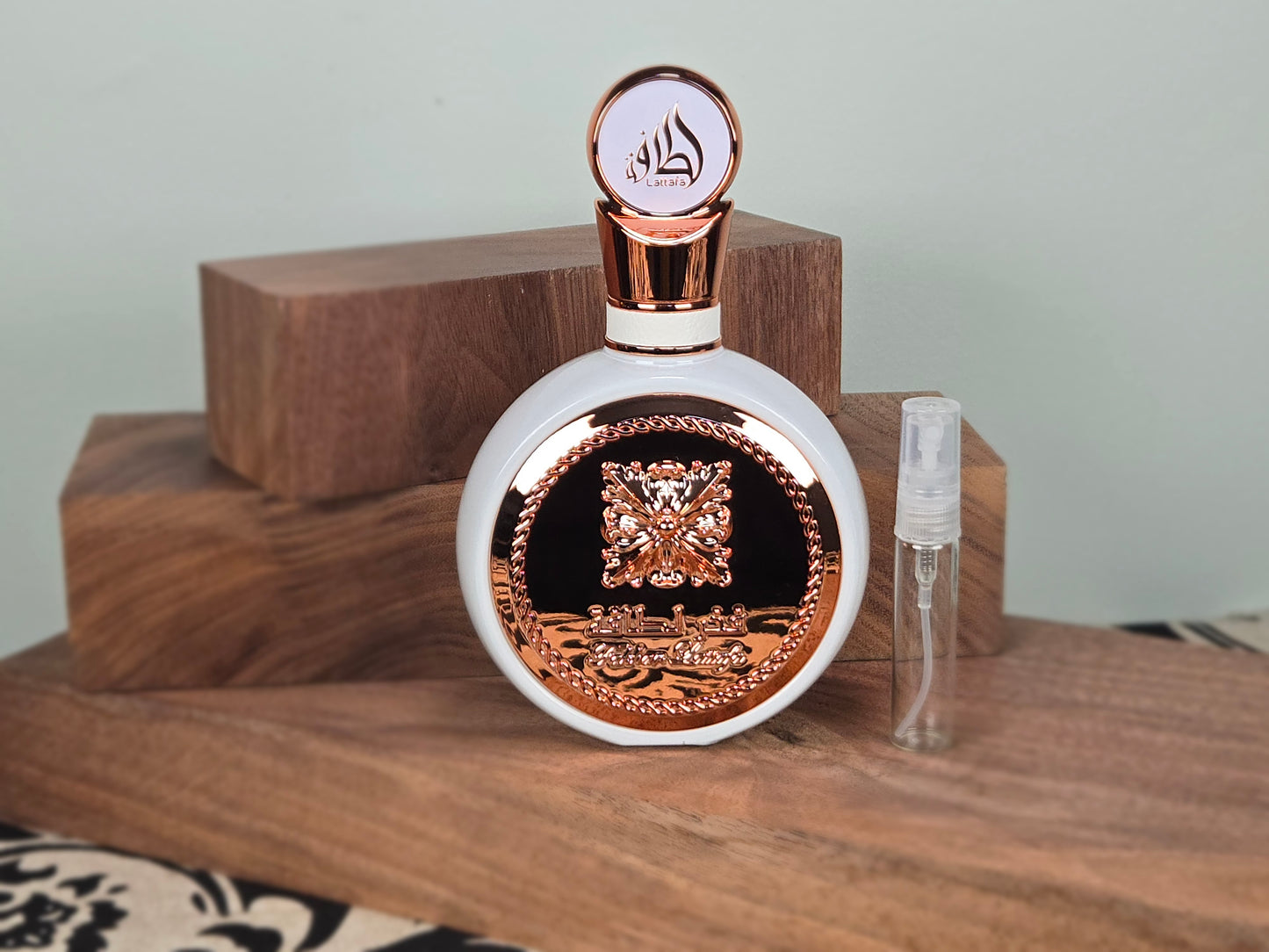 Lattafa Fakhar Rose - Arabian Perfume Sample 5ml/2ml - Travel Size