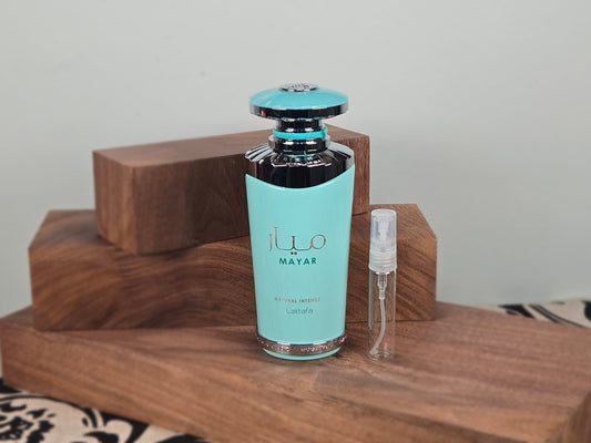 Lattafa Mayar Intense - Échantillon de Parfum Arabe 5ml/2ml - Format de Voyage