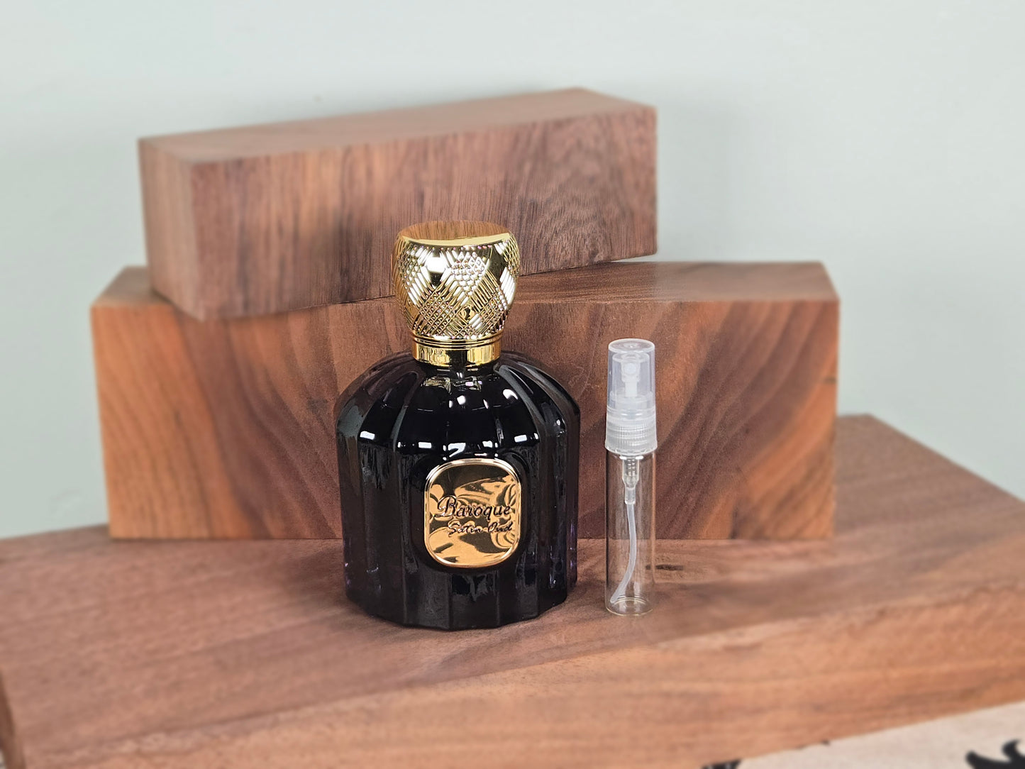 Maison Alhambra Baroque Satin Oud - Arabian Perfume Sample 5ml/2ml - Travel Size