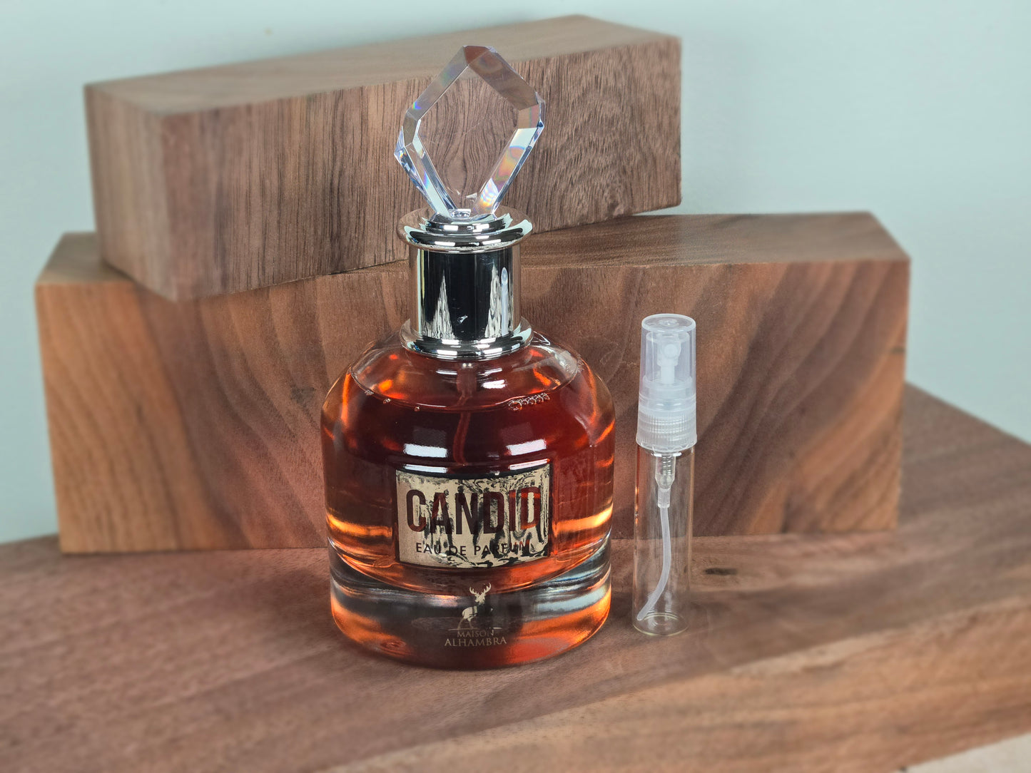 Maison Alhambra Candid - Échantillon de Parfum Arabe 5ml/2ml - Format de Voyage