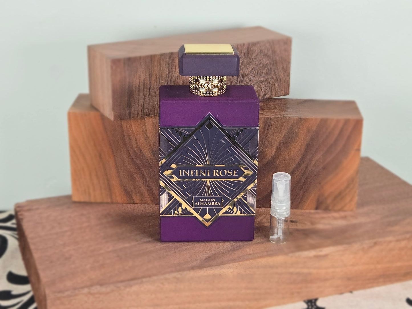 Maison Alhambra Infini Rose - Arabian Perfume Sample 5ml/2ml - Travel Size