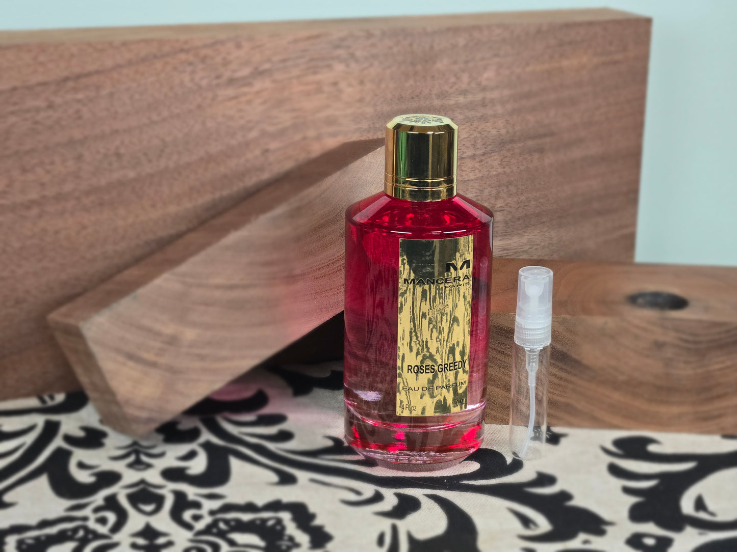 Mancera Roses Greedy - Perfume Sample 5ml/2ml - Travel Size - Middle Eastern Fragrance