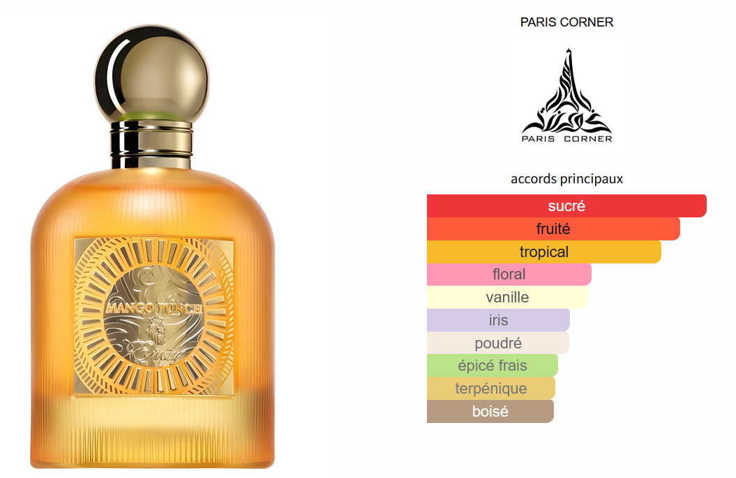 Emir Mango Punch - Ăchantillon de Parfum 5ml/2ml - Format de Voyage - Parfum du Moyen-Orient
