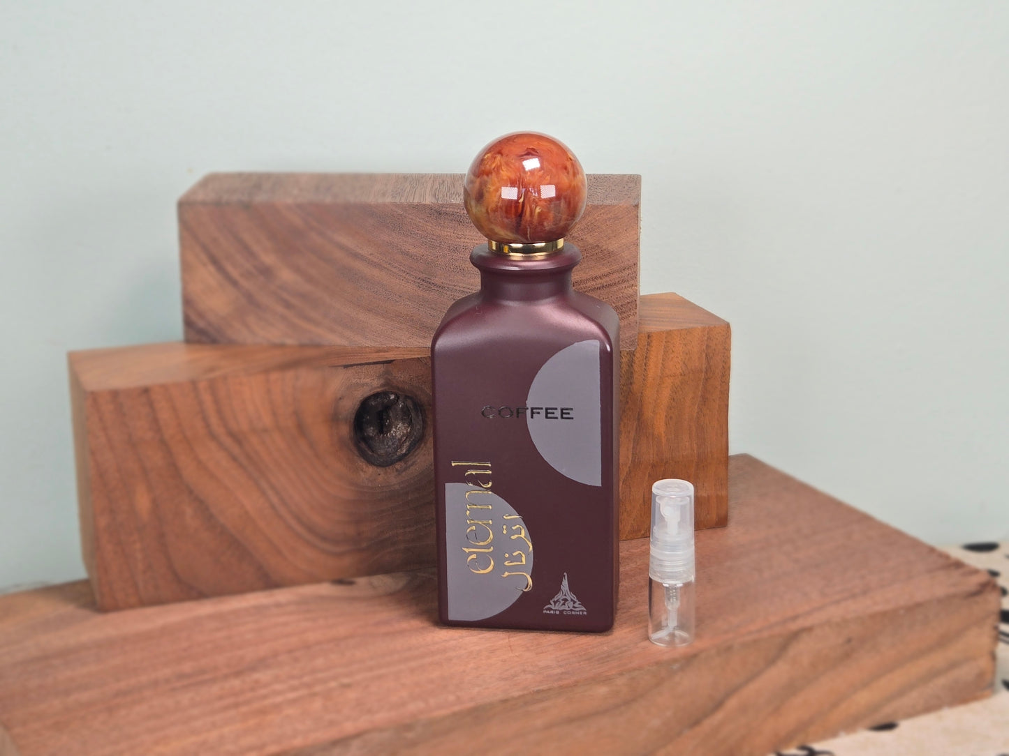 Paris Corner Eternal Coffee - Perfume Sample 5ml/2ml - Travel Size - Middle Eastern Fragrance
