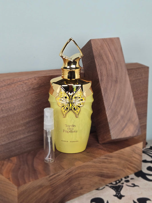 Paris Corner Jardin des Papillons - Échantillon de Parfum 5ml/2ml - Format de Voyage - Parfum du Moyen-Orient
