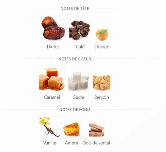 Paris Corner Date Caramel - Échantillon de Parfum 5ml/2ml - Format de Voyage - Parfum du Moyen-Orient