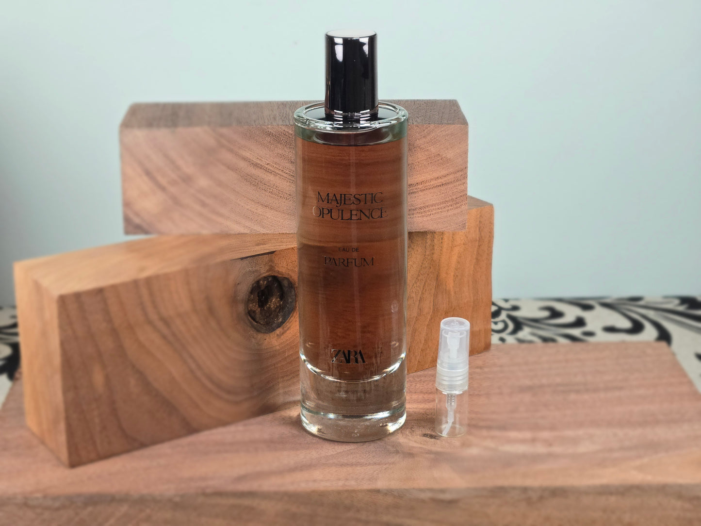 Zara Majestic Opulence - Échantillon de Parfum 5ml/2ml - Format de Voyage Abordable