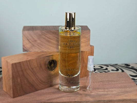 Zara Nocturnal Life - Échantillon de Parfum 5ml/2ml - Format de Voyage Abordable