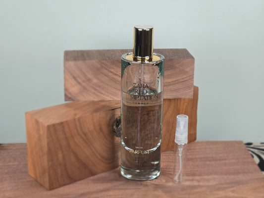 Zara Red Temptation Summer - Échantillon de Parfum 5ml/2ml - Format de Voyage Abordable
