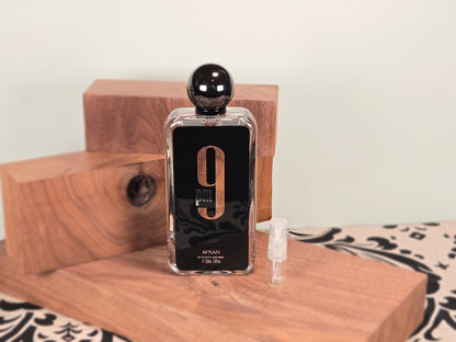 Afnan 9pm - Échantillon de Parfum 5ml/2ml - Format de Voyage - Parfum du Moyen-Orient