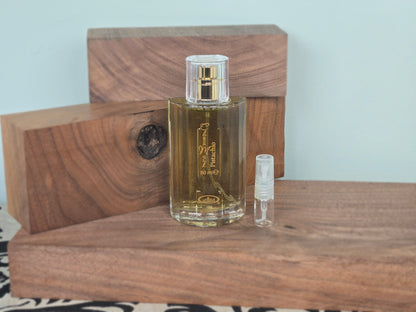 Al-Rehab Choco Musk Pistachio - Échantillon de Parfum 5ml/2ml - Format de Voyage - Parfum du Moyen-Orient