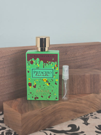 Anfar 1950 Pistachio Kunafa - Perfume Sample 5ml/2ml - Travel Size - Middle Eastern Fragrance