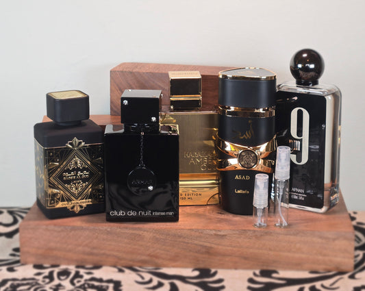 Les incontournables du Moyen-Orient pour homme - Coffret Découverte de 5 échantillons de 2 ml