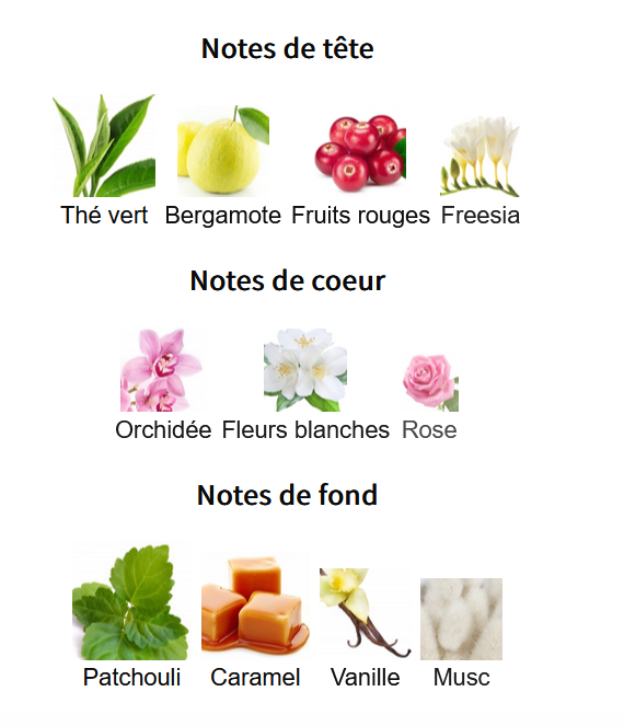 Dossier Gourmand White Flowers - Échantillon de Parfum 5ml/2ml - Format de Voyage - Parfum Dupe