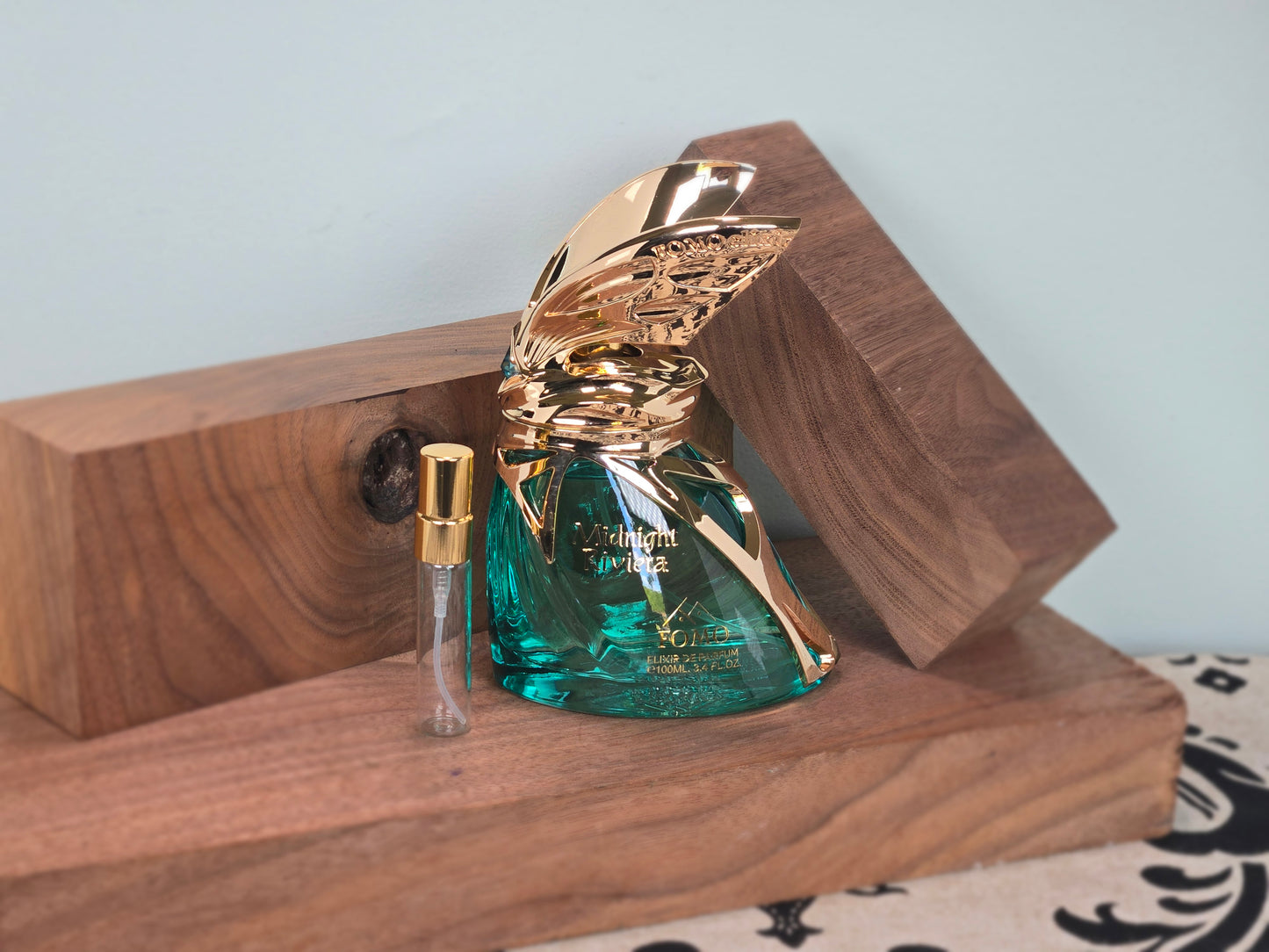 FOMO Midnight Riviera Elixir - Échantillon de Parfum 5ml/2ml - Format de Voyage - Parfum du Moyen-Orient