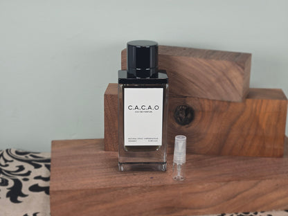 Fragrance World Cacao - Échantillon de Parfum 5ml/2ml - Format de Voyage - Parfum du Moyen-Orient