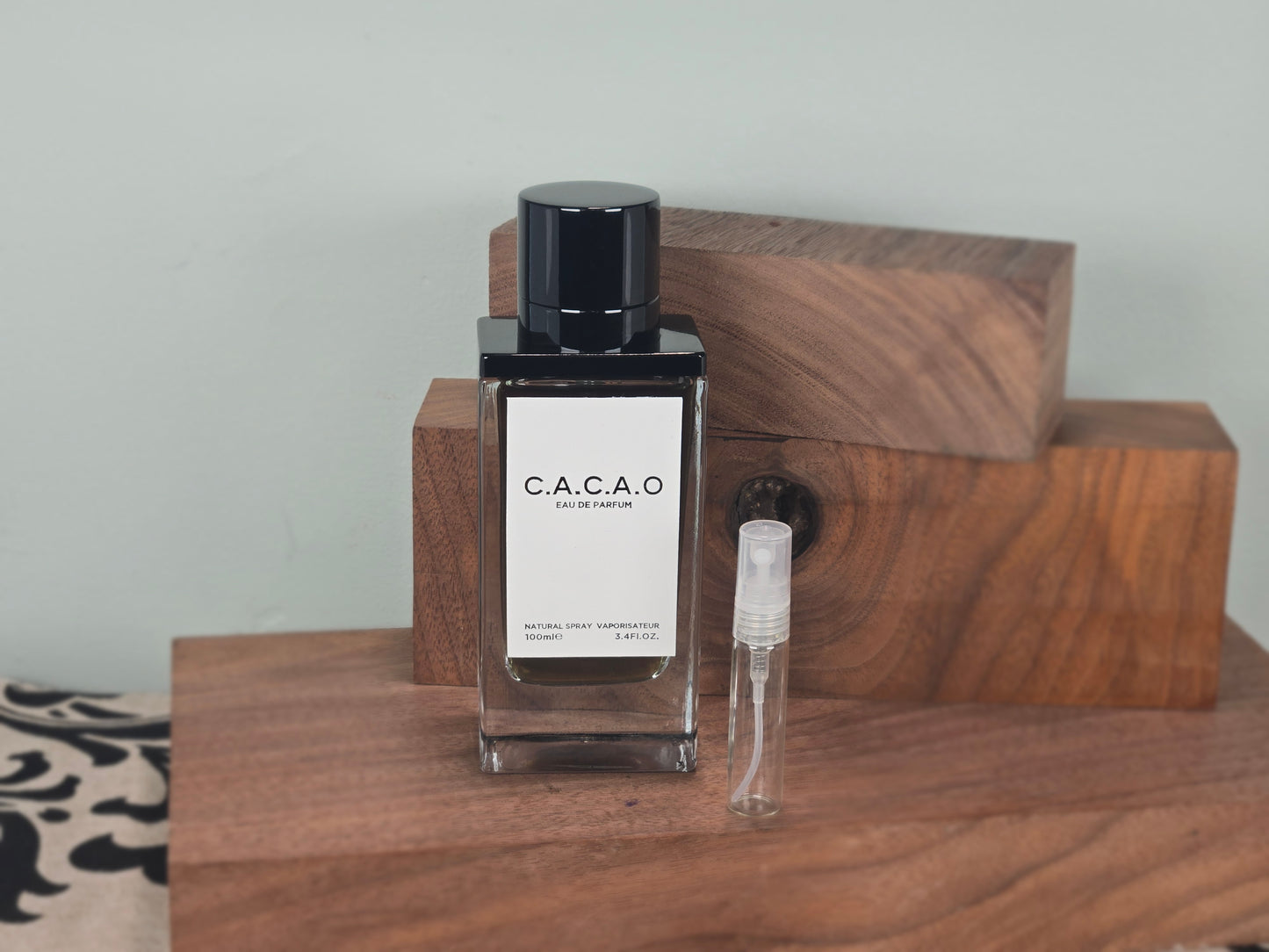 Fragrance World Cacao - Échantillon de Parfum 5ml/2ml - Format de Voyage - Parfum du Moyen-Orient
