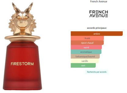 Fragrance World Firestorm - Perfume Sample 5ml/2ml - Travel Size - Middle Eastern Perfume