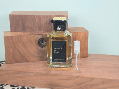 Fragrance World Vanilla So Sweet - Échantillon de Parfum 5ml/2ml - Format de Voyage - Parfum du Moyen-Orient