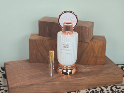 Gulf Orchid Rice Milk - Échantillon de Parfum 5ml/2ml - Format de Voyage - Parfum du Moyen-Orient
