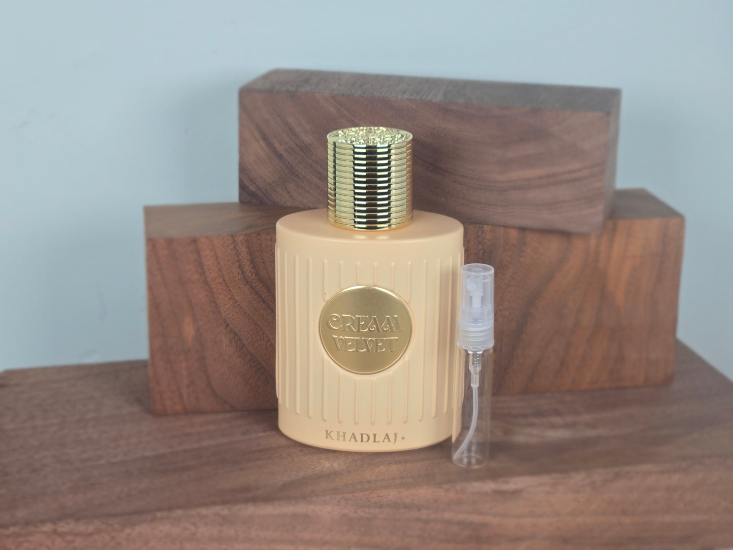 Khadlaj Cream Velvet - Échantillon de Parfum 5ml/2ml - Format de Voyage - Parfum du Moyen-Orient
