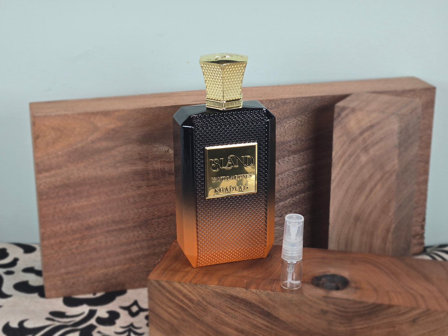 Khadlaj Island Vanilla Dunes - Perfume Sample 5ml/2ml - Travel Size - Middle Eastern Fragrance