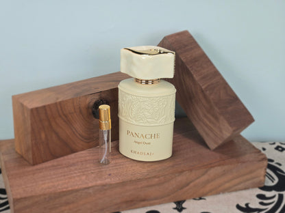 Khadlaj Panache Angel Dust - 5ml/2ml Fragrance Sample - Travel Size - Middle Eastern Perfume
