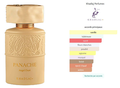 Khadlaj Panache Angel Dust - 5ml/2ml Fragrance Sample - Travel Size - Middle Eastern Perfume