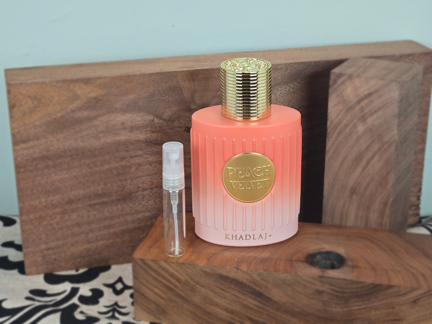 Khadlaj Peach Velvet - Perfume Sample 5ml/2ml - Travel Size - Middle Eastern Fragrance