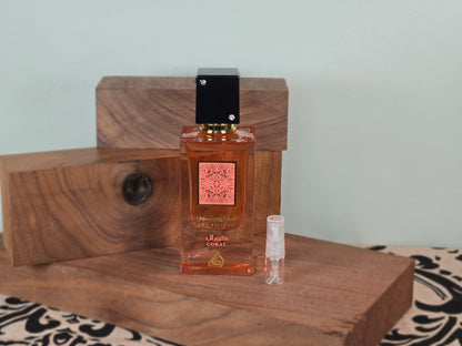 Lattafa Ana Abiyedh Coral - Perfume Sample 5ml/2ml - Travel Size - Middle Eastern Fragrance