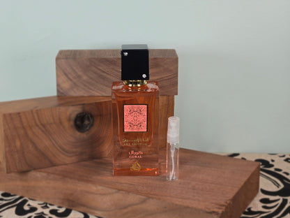 Lattafa Ana Abiyedh Coral - Perfume Sample 5ml/2ml - Travel Size - Middle Eastern Fragrance