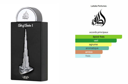 Lattafa Art Of Arabia I - Perfume Sample 5ml/2ml - Travel Size - Middle Eastern Fragrance