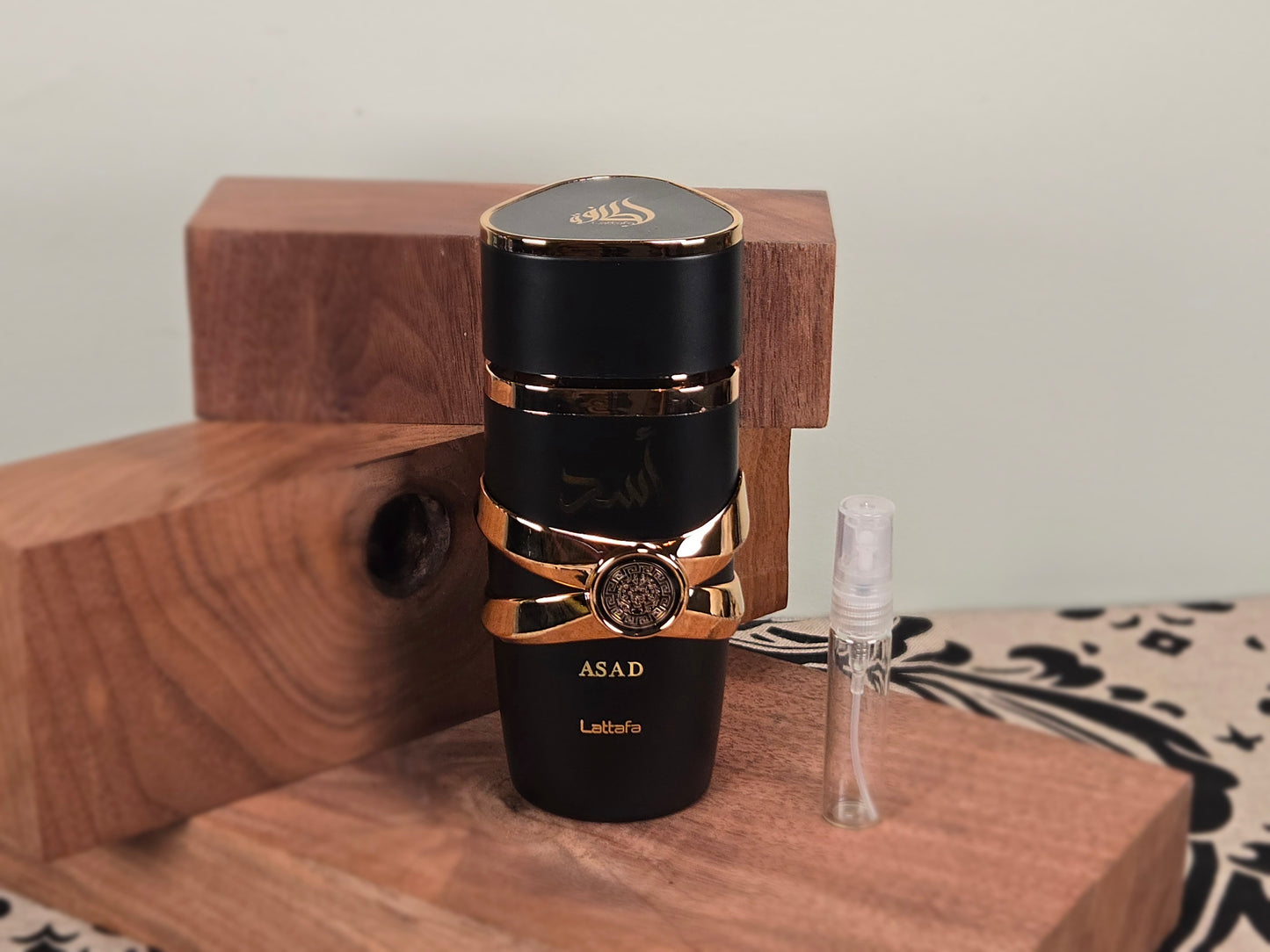 Lattafa Asad - Perfume Sample 5ml/2ml - Travel Size - Middle Eastern Fragrance