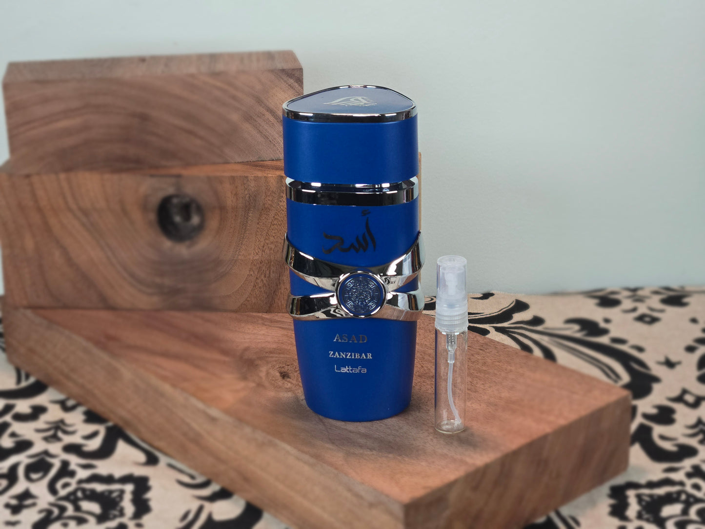 Lattafa Asad Zanzibar - Perfume Sample 5ml/2ml - Travel Size - Middle Eastern Fragrance