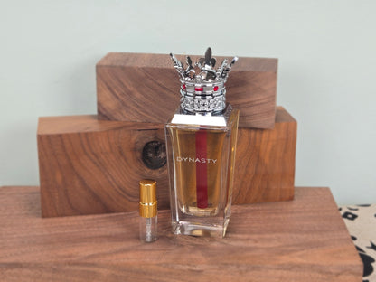 Lattafa Dynasty - Perfume Sample 5ml/2ml - Travel Size - Middle Eastern Perfume