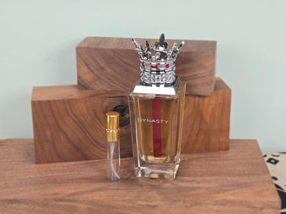 Lattafa Dynasty - Perfume Sample 5ml/2ml - Travel Size - Middle Eastern Perfume