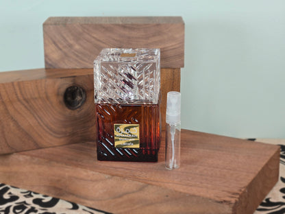 Lattafa Khamrah Dukhan - Échantillon de Parfum 5ml/2ml - Format de Voyage - Parfum du Moyen-Orient