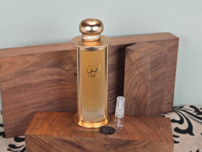 Lattafa Leen - Échantillon de Parfum 5ml/2ml - Format de Voyage - Parfum du Moyen-Orient