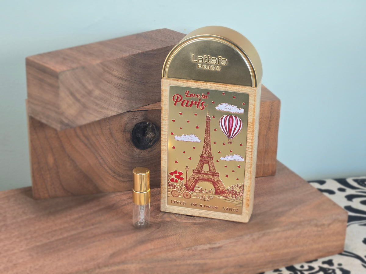 Échantillon reconditionné Little Big Perfume - Lattafa Love in Paris