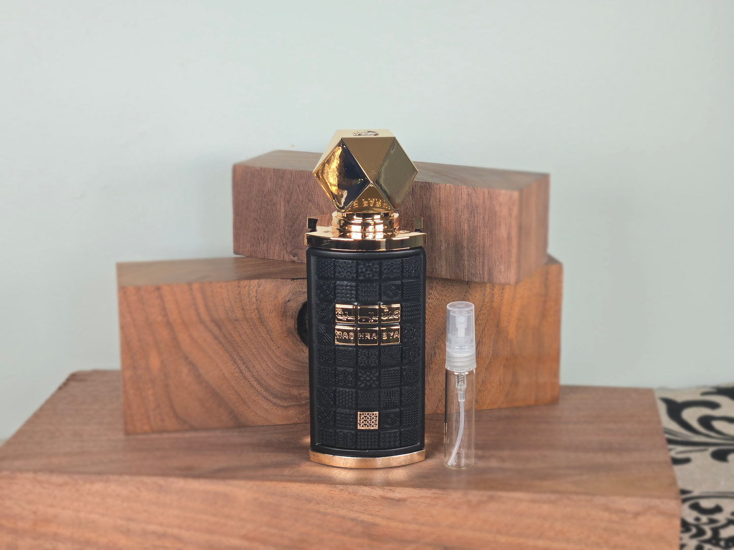 Lattafa Mashrabya - Échantillon de Parfum 5ml/2ml - Format de Voyage - Parfum du Moyen-Orient